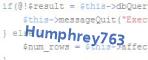 verification code