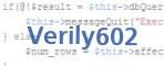 verification code